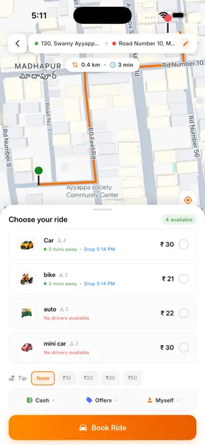 Yuva Ride screenshot 3