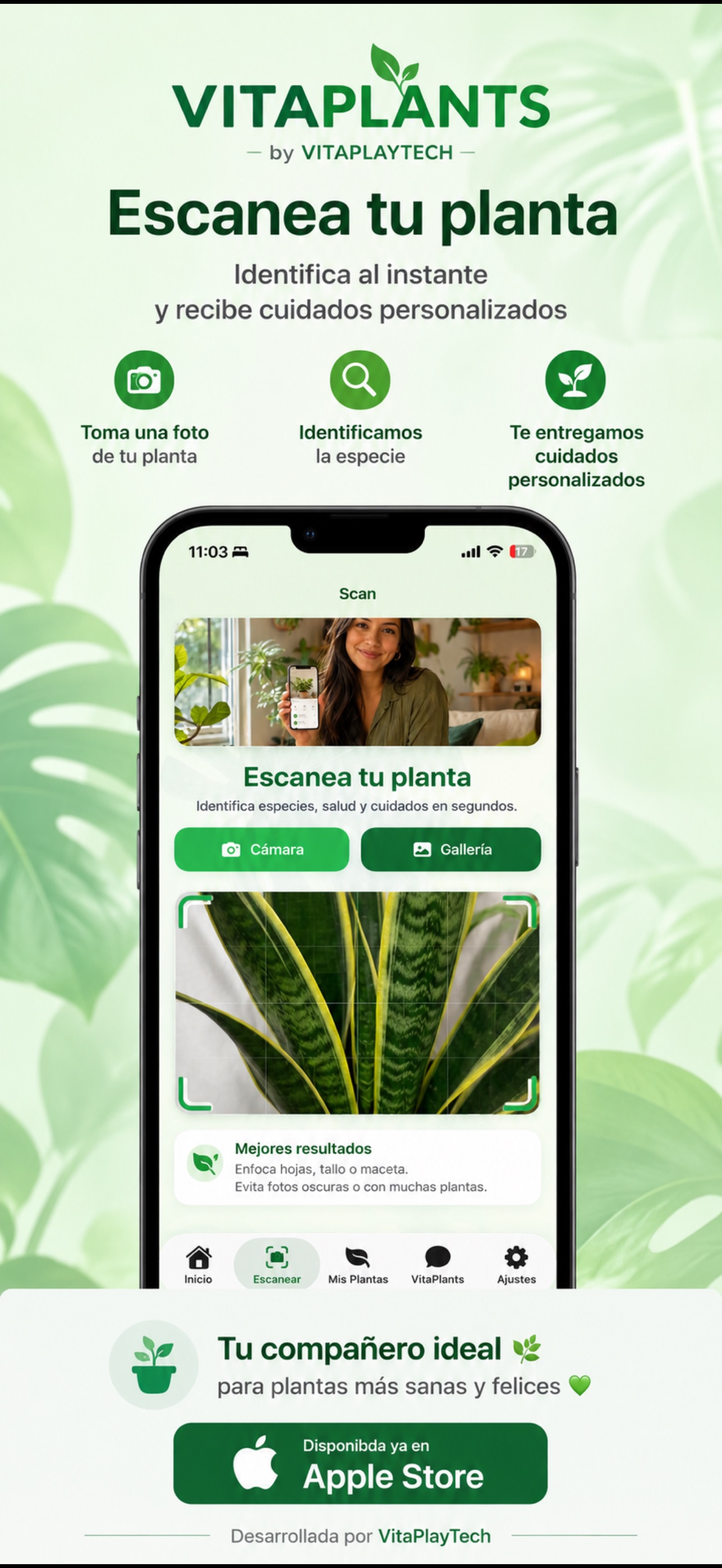 Screenshot 1 of VitaPlant care for plants