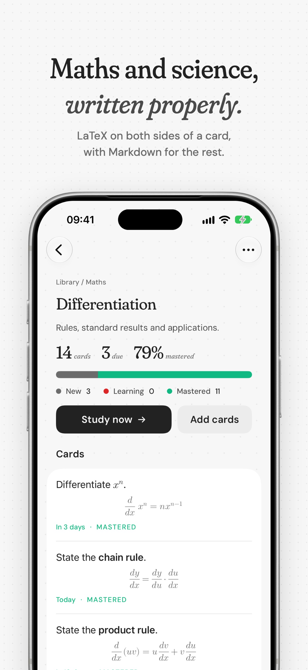Screenshot 4 of NeuroCards: Focused flashcards