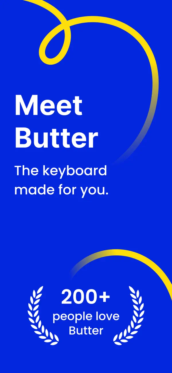 Screenshot #1 pour Butter Keyboard