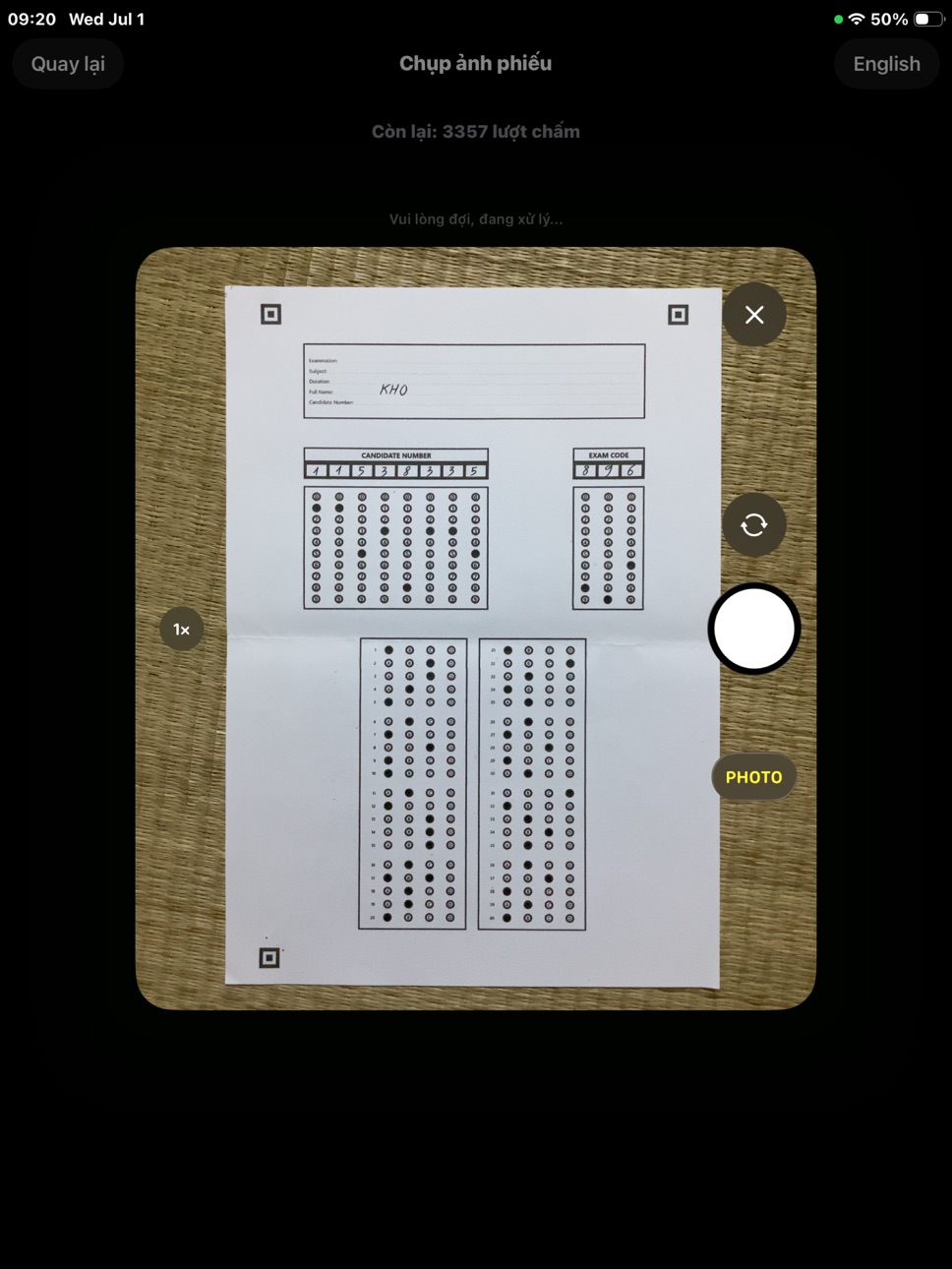 iPad screenshot