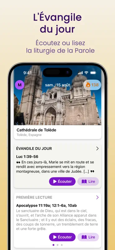 Catho+ Catholic Prayers, Bible screenshot 2 of 9