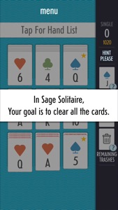 Sage Solitaire video #1 for iPhone