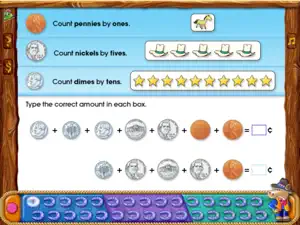 Time, Money & Fractions On-Track video #1 for iPad