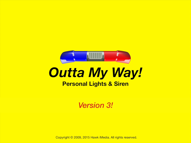 ‎OuttaMyWay! Lights & Sirens Screenshot