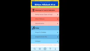 Birkon Mikdash M'at video #1 for iPhone