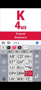 K4us French Keyboard video #1 for iPhone