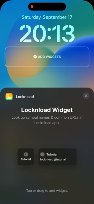‎Locknload: Lock Screen Widgets Screenshot