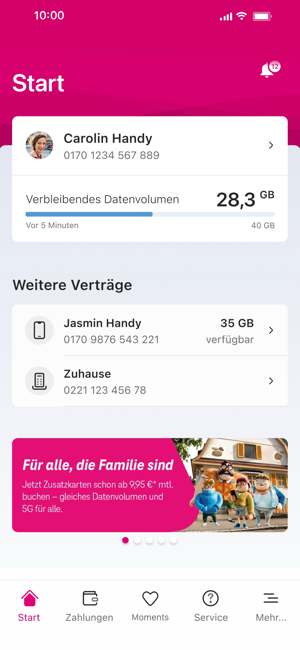 ‎MeinMagenta: Handy & Festnetz Screenshot