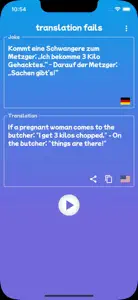 translation fails video #1 for iPhone