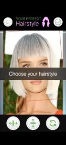 Perfect Hairstyle:Hair Cut PRO video #2 for iPhone