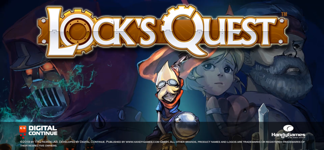 ‎Schermata di Lock's Quest