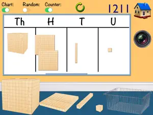 Place Value MAB Subtraction video #1 for iPad