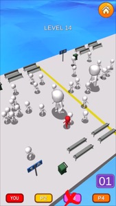 Crowd Escape 3D video #1 for iPhone