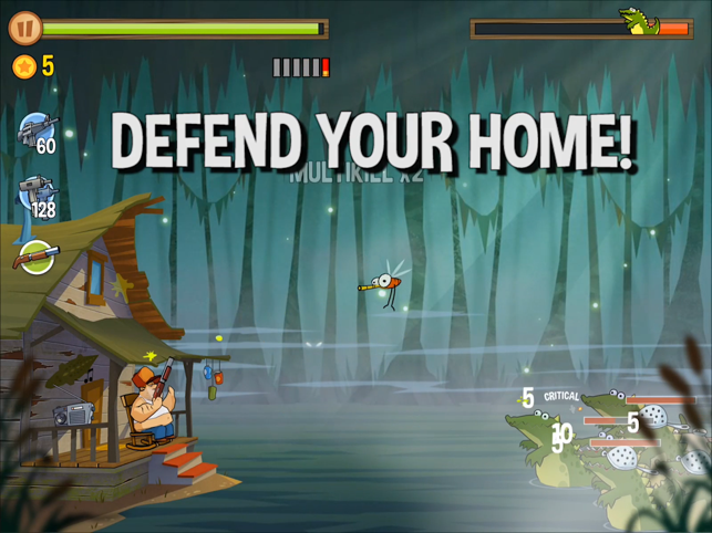 ‎Swamp Attack Screenshot