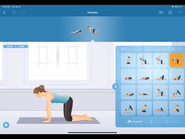 ‎Pocket Yoga Teacher Screenshot