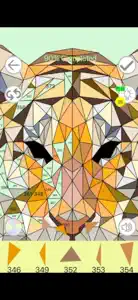 Low-Poly Art color by number video #1 for iPhone