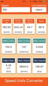 Speed Units Converter video #1 for iPhone