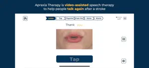 Apraxia Therapy video #1 for iPhone