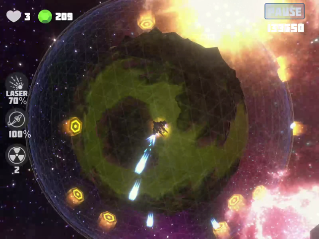 ‎Orbital Invaders: Retro game Screenshot