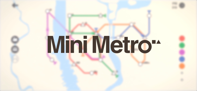 Snímek obrazovky Mini Metro