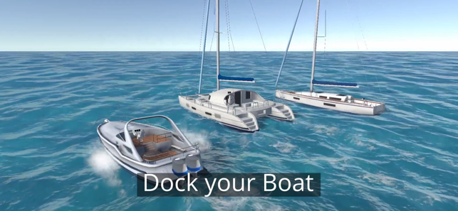 I-dock ang iyong Boat 3D Screenshot