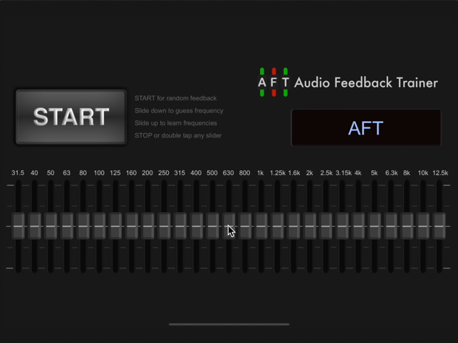 ‎Audio Feedback Trainer Screenshot