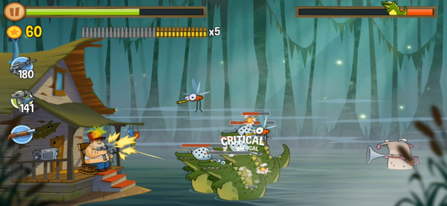 ‎Swamp Attack Screenshot