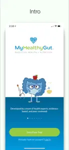 MyHealthyGut: Guided Nutrition video #1 for iPhone