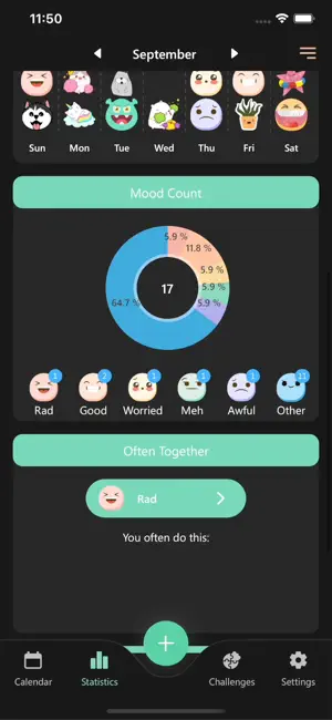 Mood Journal : Daily Self Care4+_1