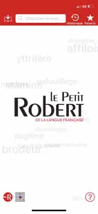 Dictionnaire Le Petit Robert video #1 for iPhone