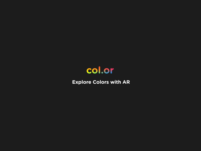 ‎col.or - AR Color Name Finder Screenshot