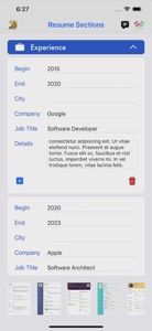 Resume Builder - CV Maker Pro video #2 for iPhone