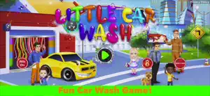 Car Wash Games - Little Cars video #1 for iPhone