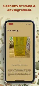 Ingredient Scanner & Analyzer video #1 for iPhone