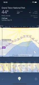 Weather Strip video #1 for iPhone