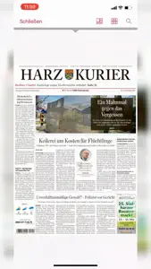 Harz Kurier E-Paper video #1 for iPhone