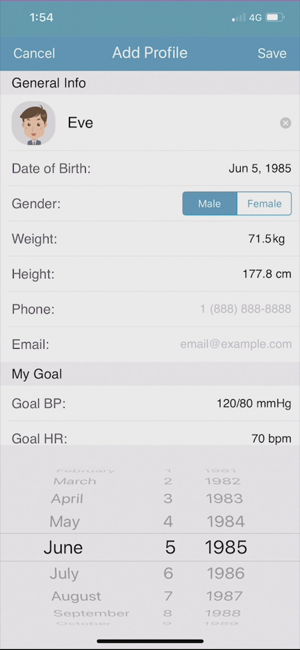 ‎Blood Pressure Companion Screenshot