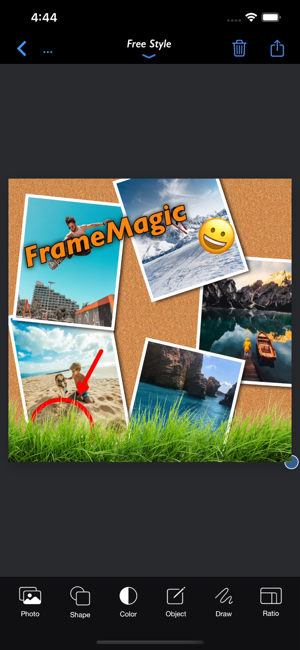 ‎FrameMagic - Collage-Macher Screenshot