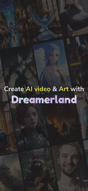 ‎Dreamerland: IA Photo & Dessin Capture d'écran