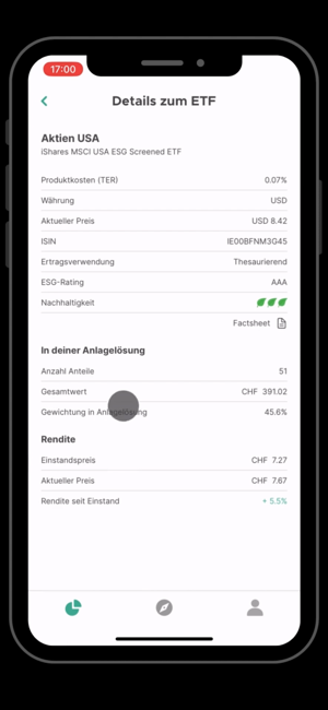 ‎findependent Anlage-App Screenshot
