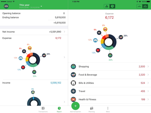 ‎Money Lover: Expense Manager Screenshot