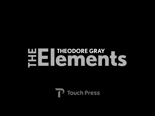 ‎The Elements by Theodore Gray Screenshot