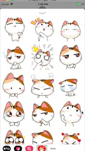 Animated Cat Stickers Pack video #1 for iPhone