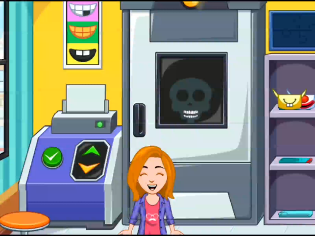 Zrzut ekranu Moje miasto: wizyta u dentysty