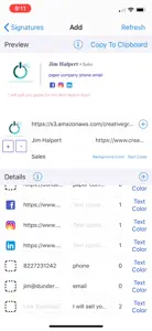 Email Signature Pro video #3 for iPhone