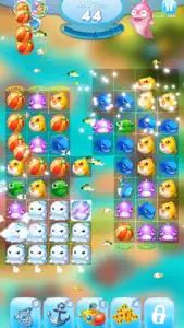 Charm Fish - Match 3 quest video #1 for iPhone