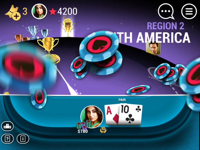 ‎Poker World - Offline Poker Screenshot