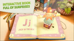 ABC Book 3D: Learn English video #1 for iPhone