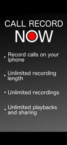 Call Record NOW video #1 for iPhone